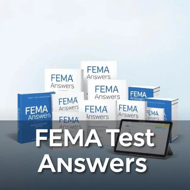 IS-1400: Foundations of Climate Science Test Answers Fema Test Answers Official Site